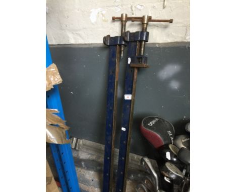 PAIR OF SASH CLAMPS