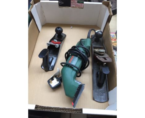 2 PLANES & BOSCH SANDER