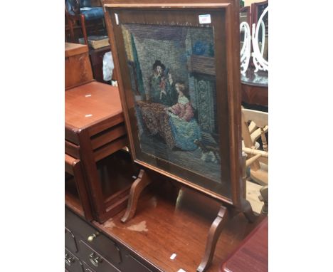 A TAPESTRY FIRESCREEN