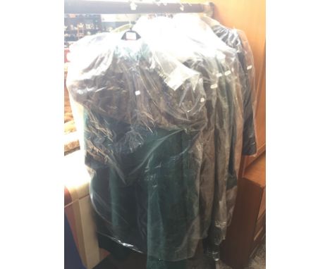 3 VINTAGE SHEEPSKIN COATS AND 4 OTHERS