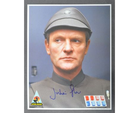 Star Wars - Julian Glover (General Veers) - autographed 8x10" Official Pix colour photograph. Signed neatly in blue ink to a 