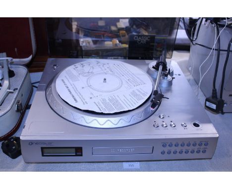 A Neostar turntable and CD recorder. Postage unavailable 