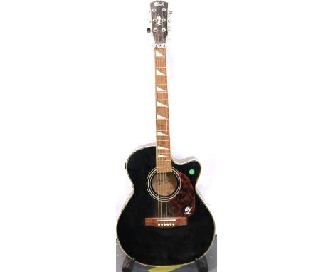 Lindo model BC-BK-111 acoustic guitar with built in EQ7545R. Not available for in-house P&amp;P 