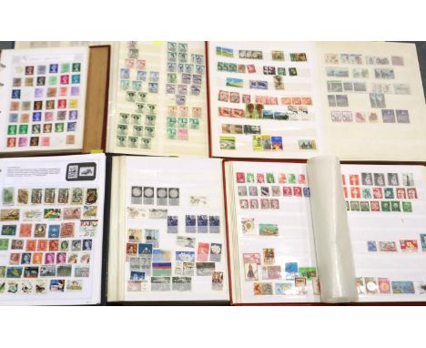 Six albums of world stamps. P&amp;P Group 2 (£18+VAT for the first lot and £3+VAT for subsequent lots) 