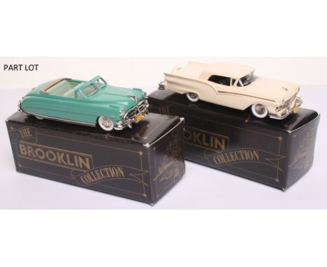 Four Brooklin Models,1/43 scale cast metal, BRK.35  (1957)Ford Fairlane Skyliner by permission of the Ford Motor Company, gre