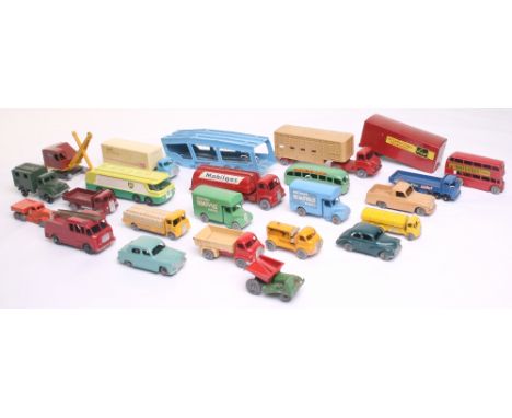 Quantity of Unboxed Matchbox Regular wheel items, including:M-1 BP Autotanker, M-2 Walls Bedford Articulated Truck,M-4 Ruston