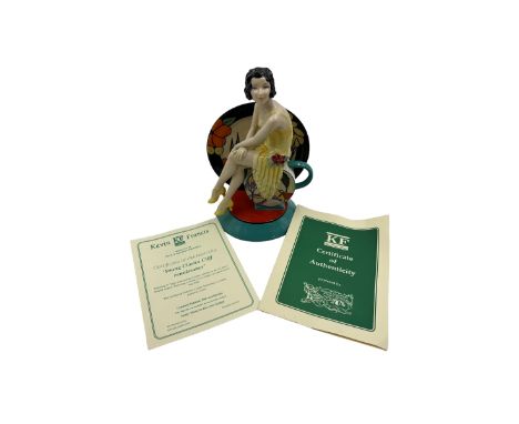 Kevin Francis limited edition figure depicting 'Young Clarice Cliff' "Renaissance", modelled by Andy Moss, no. 262/900, H24cm