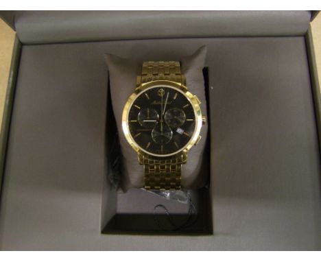 Boxed Mathey Tissot Chronograph  Mens Watch : RRP £179, links removed but present, purchased by vendor as part a collection o