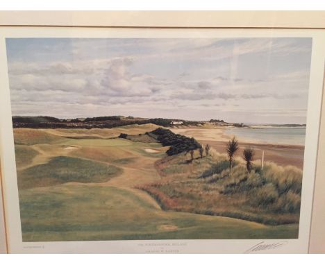 GRAHAM W BAXTERPRINT '15TH, PORTMARNOCK, IRELAND'Image Size 10in x 14in