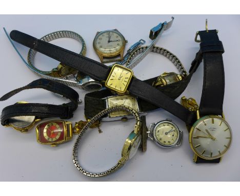 Vintage lady's and gentleman's wristwatches