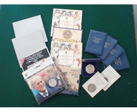 A COLLECTION OF PROOF COIN SETS&nbsp;including First Decimal Coin sets, 1986 Commonwealth Games sets and others