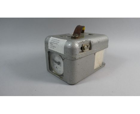A Vintage Metal Cased Pigeon Clock by STB 