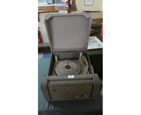 A Vintage PYE Record Player 