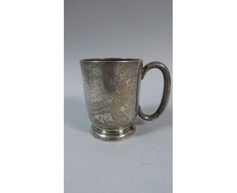 A Silver Christening Tankard, Sheffield 1937 