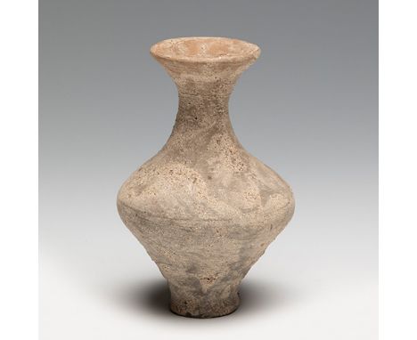 Roman ointment. 1st-3rd century AD.Terracotta.Measurements: 7.5 x 4.5 cm .Terracotta vessel with a globular body and a neck. 