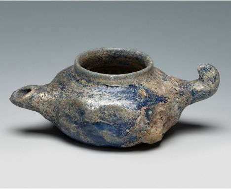 Lucerne. Persian, 13th century AD .Glazed ceramic. Very good general condition. Attached is a report issued by Ricardo Batist