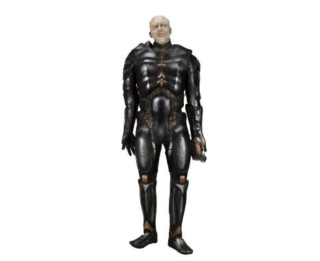 An original Borg drone mannequin prop as seen used in Star Trek: First Contact (Paramount Pictures, 1996), the eighth Star Tr