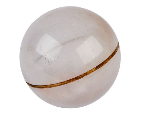 An original Hall of Prophecy orb prop as seen used by Daniel Radcliffe as "Harry Potter" in Harry Potter and the Order of the