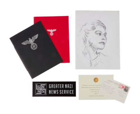 An original group of props as seen used in the television series The Man in the High Castle (Amazon Studios, 2015-2019). Incl