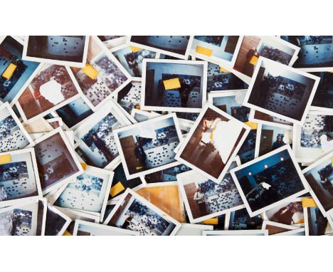 A group of approximately 80 Polaroid photographs taken on February 4, 1973 for a Dennis Hopper art event/installation in Taos