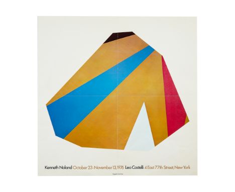 A group of approximately 5 posters for Leo Castelli art exhibits with other artists. Includes one envelope that contained one