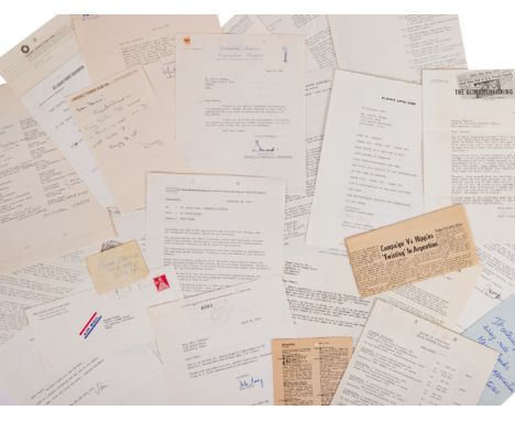 A group of industry correspondence documents pertaining to Dennis Hopper's film, Easy Rider (Columbia Pictures, 1969). The gr