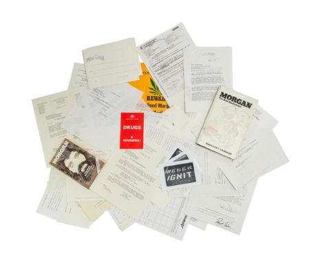 A collection of documents relating to the Dennis Hopper film Mad Dog Morgan (British Empire Films, 1976) including: a Mad Dog