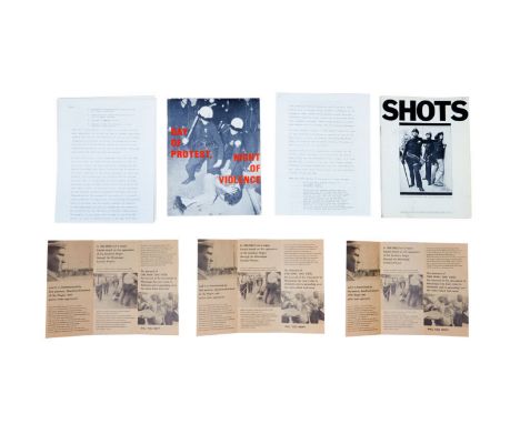 A group of Civil Rights materials belonging to Dennis Hopper including: five SNCC (Student Nonviolent Coordinating Committee)
