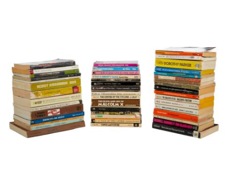 A collection of more than two dozen paperback books that were owned by Dennis Hopper. Included are copies of The Portable Dor