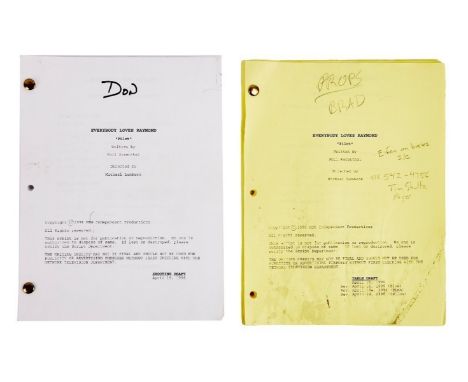 A pair of original pilot scripts from the production of the series Everybody Loves Raymond (CBS, 1996-2005) by Phil Rosenthal