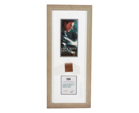 An original precogs machine square prop as seen used in Steven Spielberg's Minority Report (20th Century Fox, 2002) starring 
