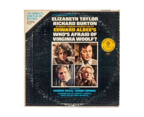 A vintage deluxe edition two record set of Warner Brother’s Pictures Who’s Afraid of Virginia Woolf?, owned by Elizabeth Tayl