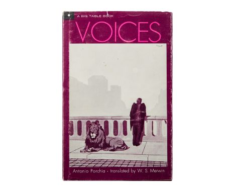 A hardback copy of the book Voices (A Big Table Book, 1969)&nbsp;that was gifted to Dennis Hopper by publisher/First Amendmen