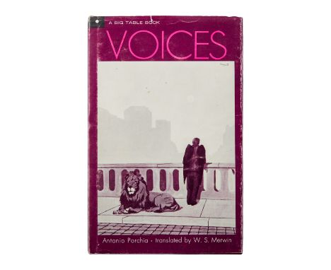 A hardback copy of the book Voices (A Big Table Book, 1969)&nbsp;that was gifted to Dennis Hopper by publisher/First Amendmen