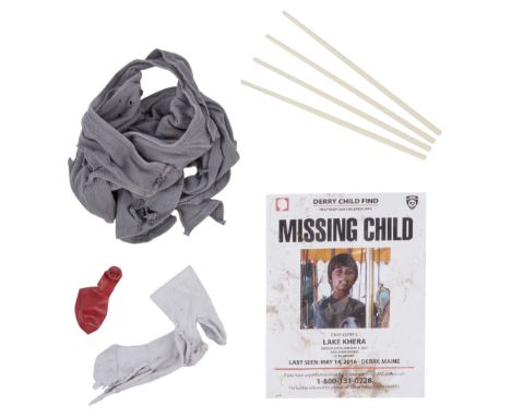 Original props as used during the production of the film It (New Line Cinema, 2017).Included in this lot is red balloon, a to