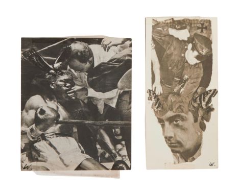 A group of items associated with artist Wallace Berman that belonged to Dennis Hopper. Included are various agreements and a 