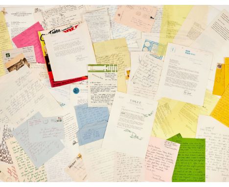 A group of over 50 letters to Dennis Hopper praising his work on Easy Rider (Columbia Pictures, 1969) from individuals known 