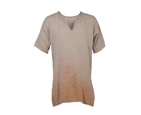 A peasant-style top as seen worn by Dennis Storhoi as "Herger" in the action/adventure The 13th Warrior (Touchstone Pictures,