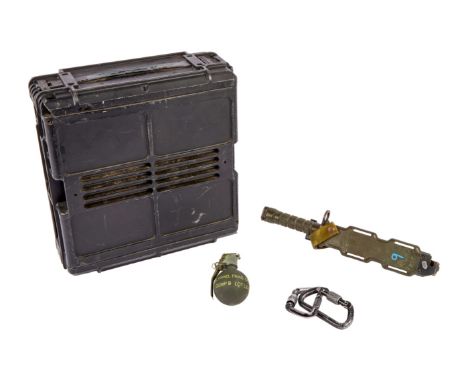An original group of props from the production of Battle: Los Angeles (Columbia Pictures, 2011). Included in this group of pr