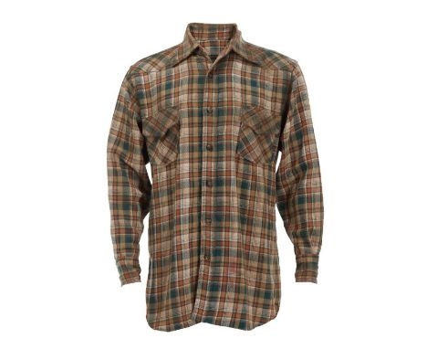 A button-down shirt for Robert Duvall as "Earl Pilcher Jr." in the comedy/drama A Family Thing (United Artists, 1996). The lo