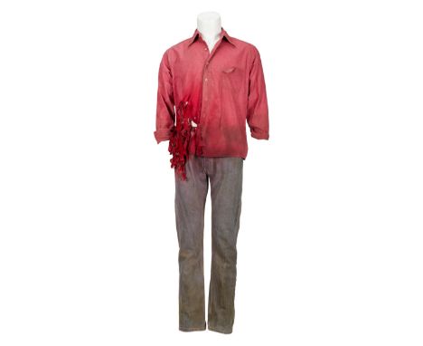 An ensemble as seen worn by Chris Cooper as "John Laroche" in the comedy/drama Adaptation (Columbia Pictures, 2003). Together