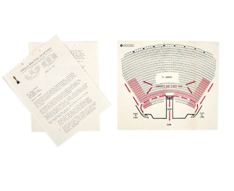 A letter on Academy of Motion Pictures Arts and Sciences letterhead from Margaret Herrick to Dennis Hopper, informing him of 