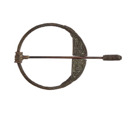 A metal sash loop for Tony Curran as "Weath" in the action/adventure The 13th Warrior (Touchstone Pictures, 1999). The metal 