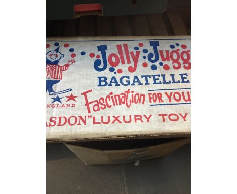Quantity of 10 vintage bagatelle games 