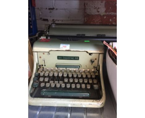 An Imperial 66 typewriter 