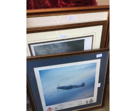 A limited edition signed print after Peter Greenhill.,Eternal Grace signed print and Two Down One to Go signe print 