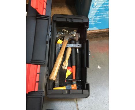 A toolbox with tools 