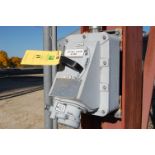 Appleton Rated 60 Amp Catalog# EBR6034FB60W, Receptacle ID MCC272. __$25___USD Rigging and Loading