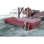 Steel Hopper Unit 120 in. Length x 48 in. Wide, Mounted on 4-Wheel Base. __$49___USD Rigging and