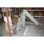 Pritchard Machine Hydraulic Scale Remover w/Telescoping Boom, Related Motor & Control. __$